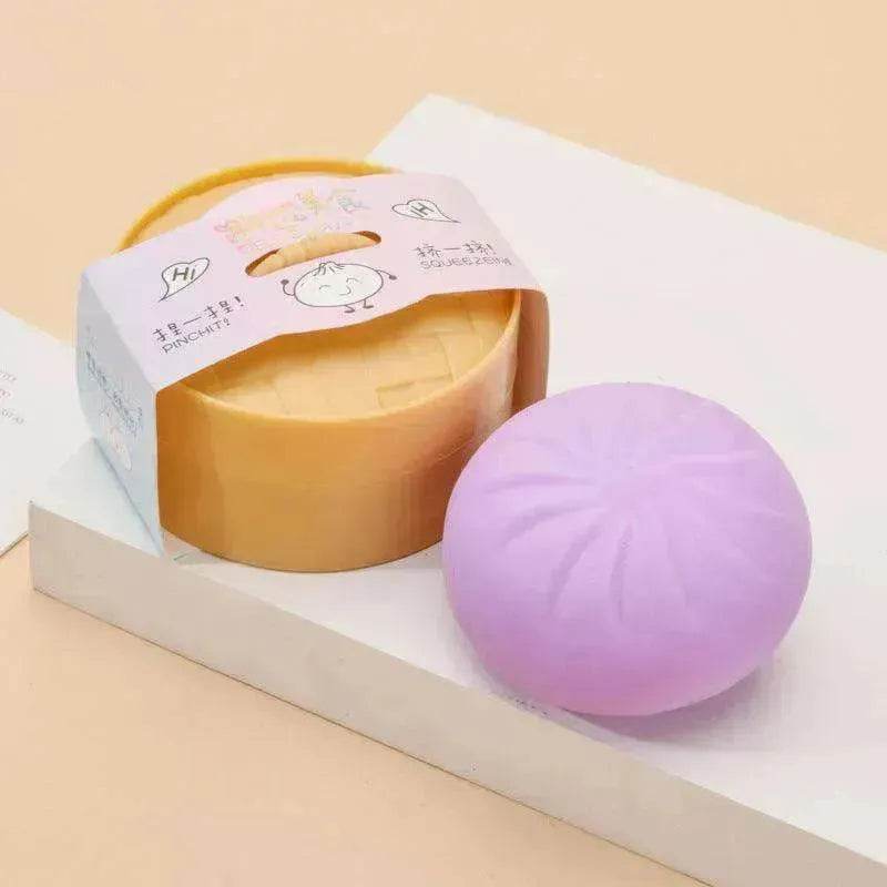 Fashion Personality New Simulation Steamed Bun Toy