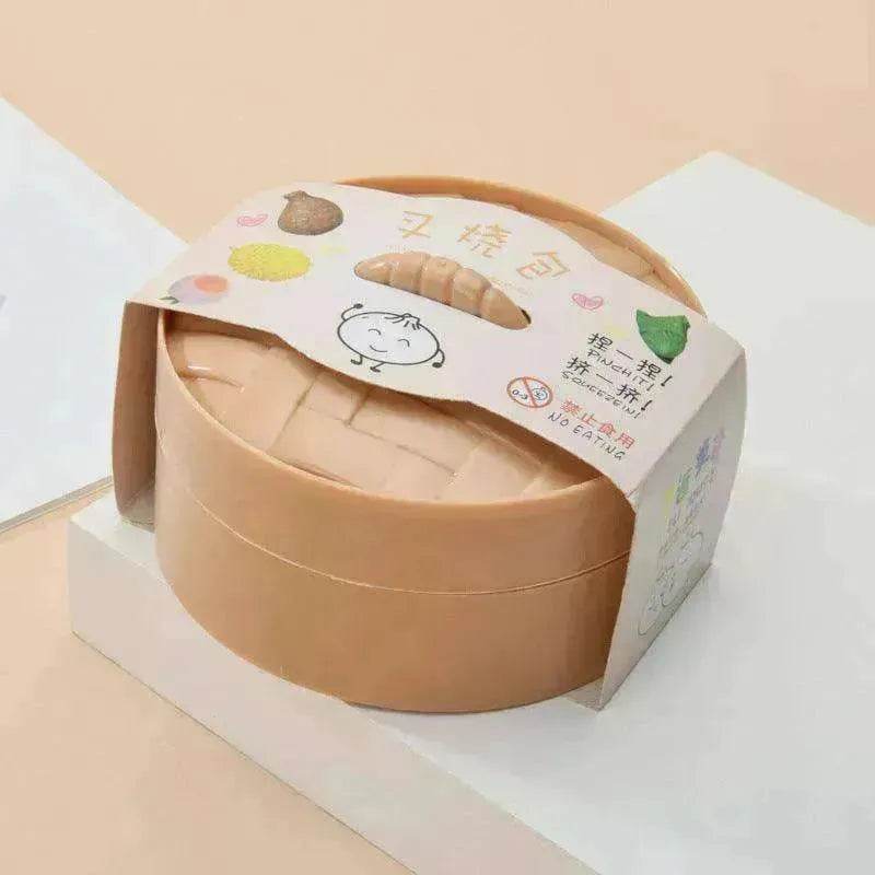 Fashion Personality New Simulation Steamed Bun Toy