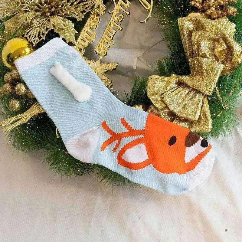 Fashion Simple Magnetic Christmas Socks For Men And Women