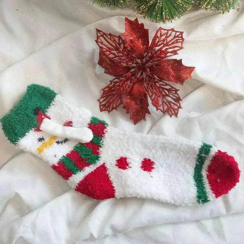 Fashion Simple Magnetic Christmas Socks For Men And Women