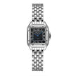 Fashion Stainless Steel Square Simple Design Couple Quartz Watch
