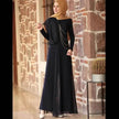 Fashionable Arab  Women's Pure Color Simple Jumpsuit