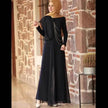 Fashionable Arab  Women's Pure Color Simple Jumpsuit