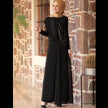 Fashionable Arab  Women's Pure Color Simple Jumpsuit