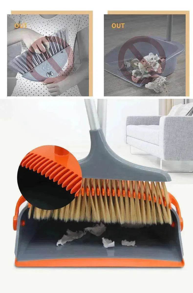 Fashionable Foldable Broom-Dustpan Set: House Helper