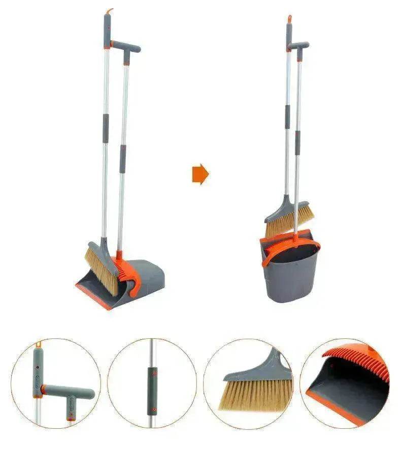 Fashionable Foldable Broom-Dustpan Set: House Helper
