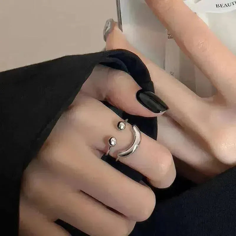 Adjustable Smiley Face Ring - Happy Face Ring