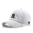 Fashionable Outdoor Simple One Letter Embroidery Sunshade Hat