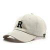 Fashionable Outdoor Simple One Letter Embroidery Sunshade Hat