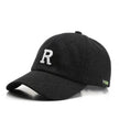 Fashionable Outdoor Simple One Letter Embroidery Sunshade Hat
