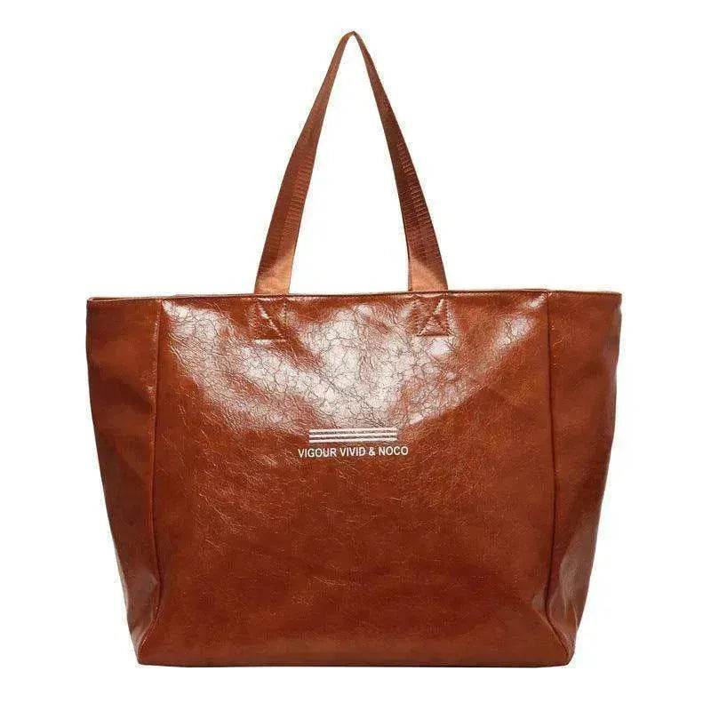 Fashionable Waterproof Shoulder Bag Large Capacity Luxury Handbag
