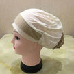 Fashionable Women's Double Color Board Bead Caps