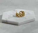 Fashionable with unique chain design ring