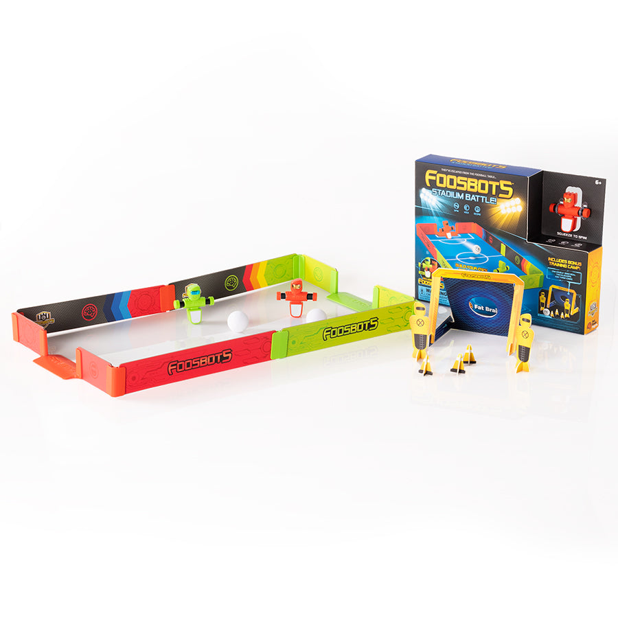 Fat Brain Toys - Foosbots Stadium Battle Set