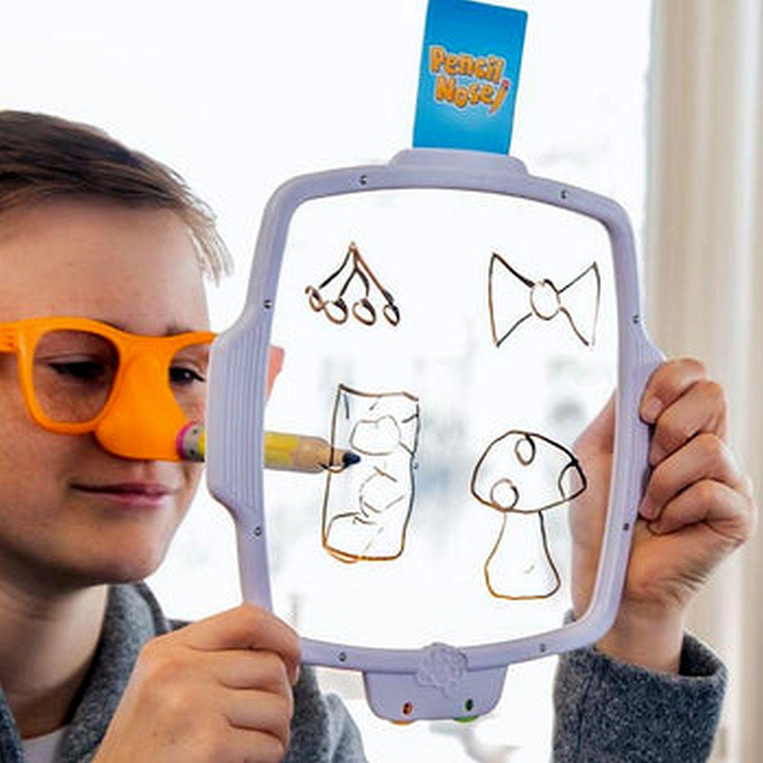 Fat Brain Toys - Pencil Nose Game
