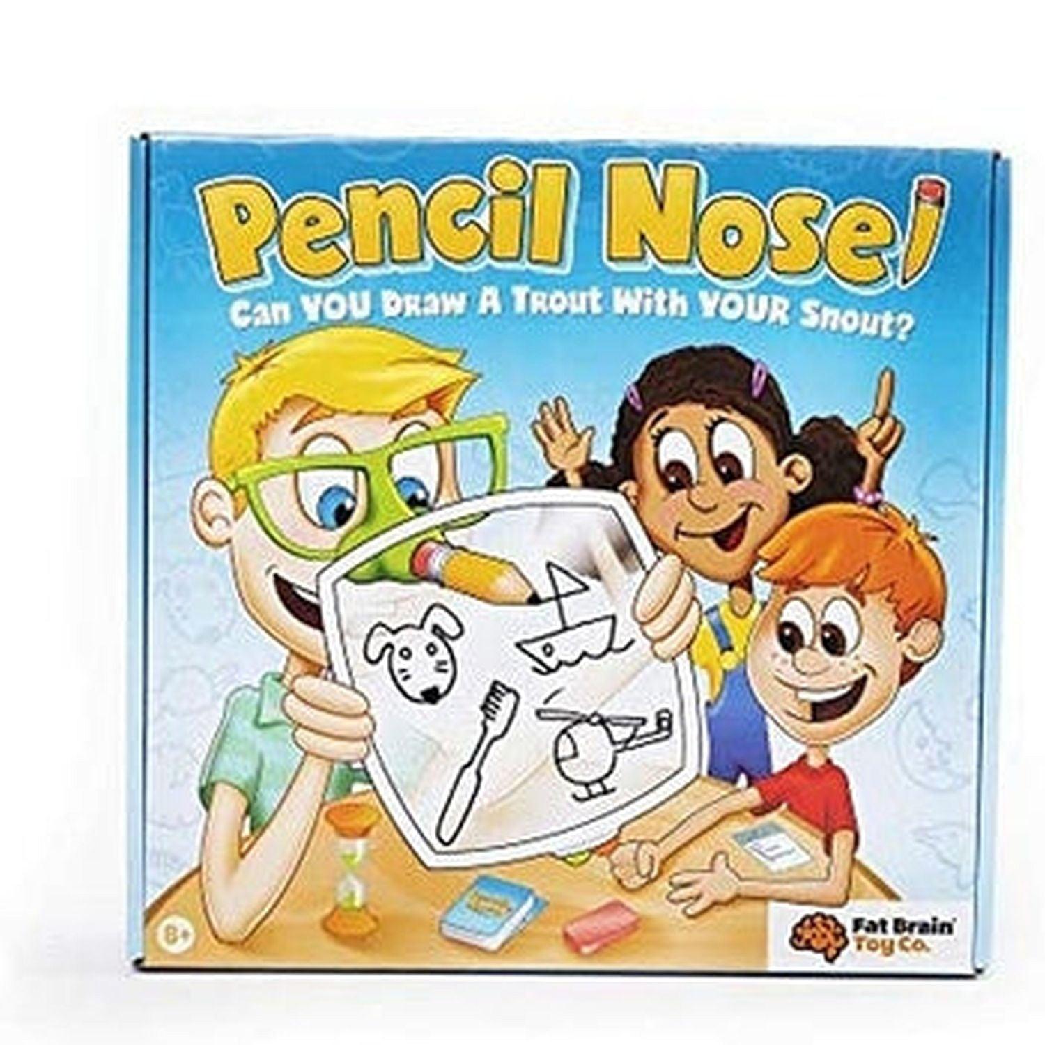 Fat Brain Toys - Pencil Nose Game