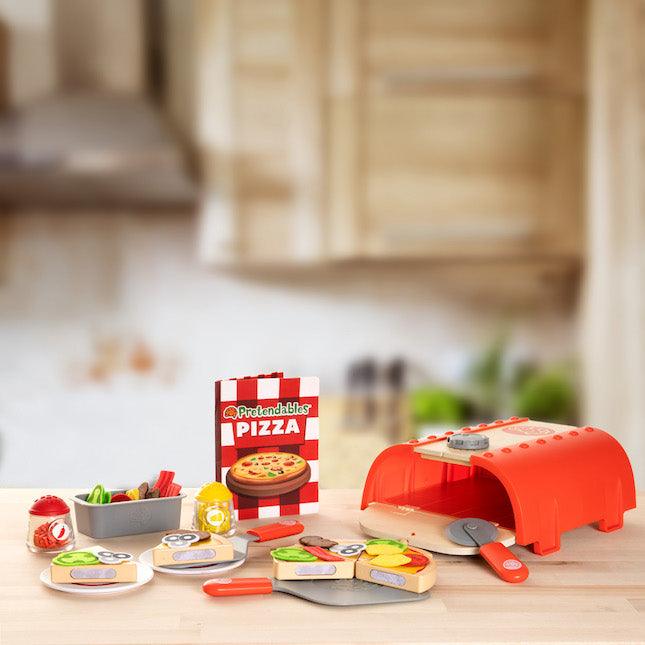 Fat Brain Toys - Pretendables Backyard Pizza Oven Set