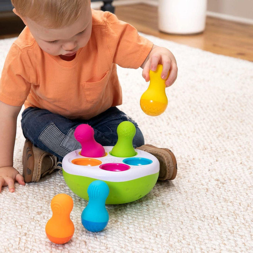 Fat Brain Toys - Spinny Pins Toy