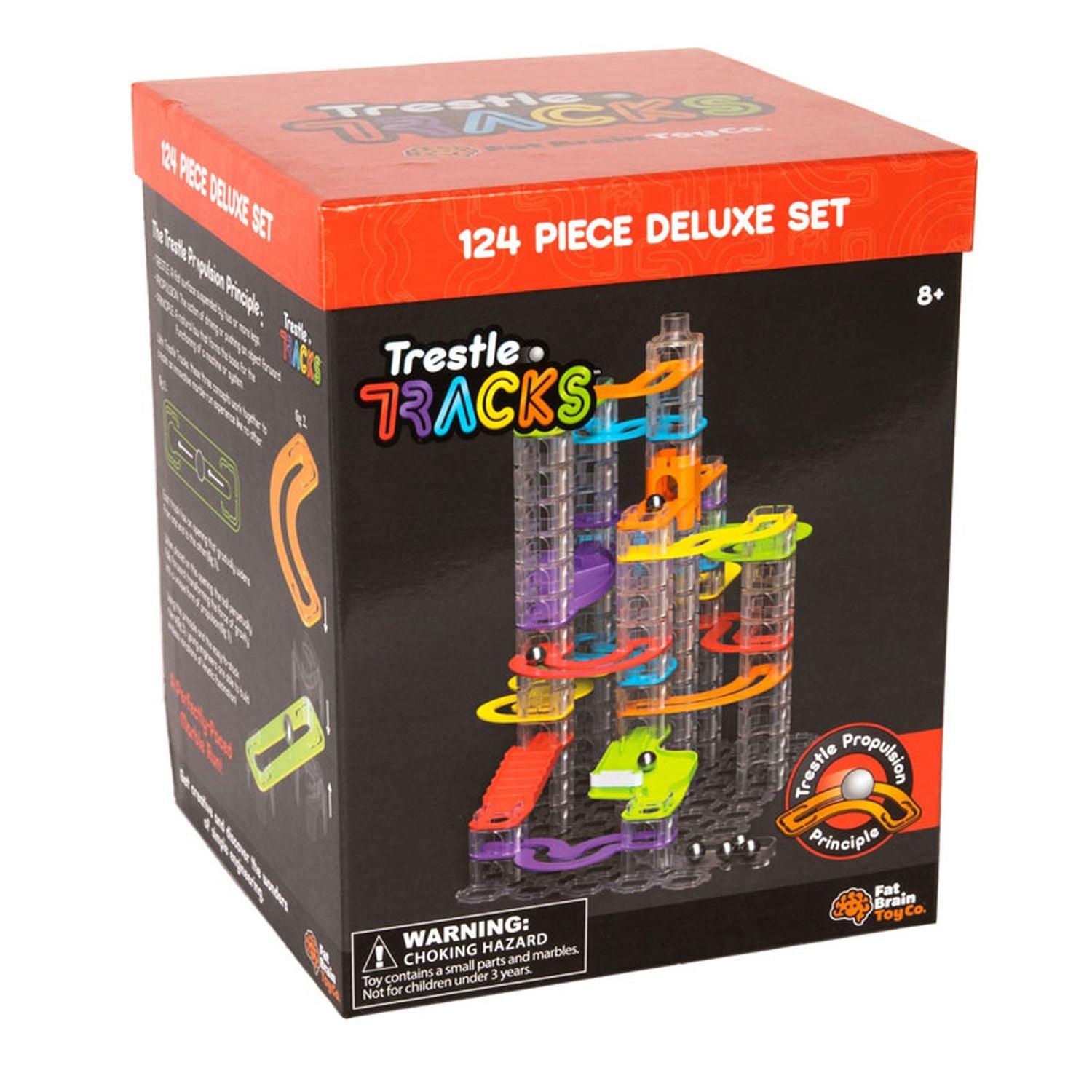 Fat Brain Toys - Trestle Tracks - Deluxe Set