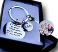 Father's Day I'll Always Be Your Little Girl Stainless Steel Keychain