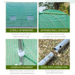Outsunny Large Walk-in Tunnel Greenhouse: 26.2'x10'x6.7' Steel Frame for Outdoor Garden Plants, Green