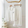 Feather Model Loose Pajamas For Women