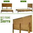 Sierra Deluxe Solid Wood Bed Frame
