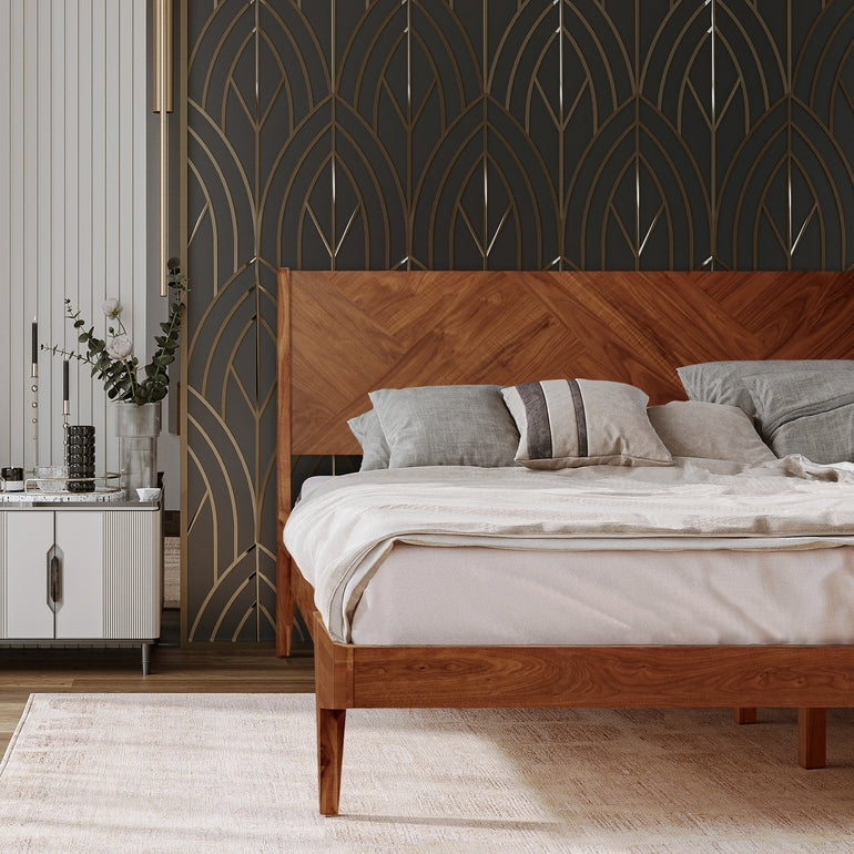 Gazelle Solid Wood Bed Frame