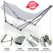 Universal Stainless Steel Hammock Stand