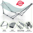 Universal Stainless Steel Hammock Stand