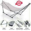 Universal Stainless Steel Hammock Stand
