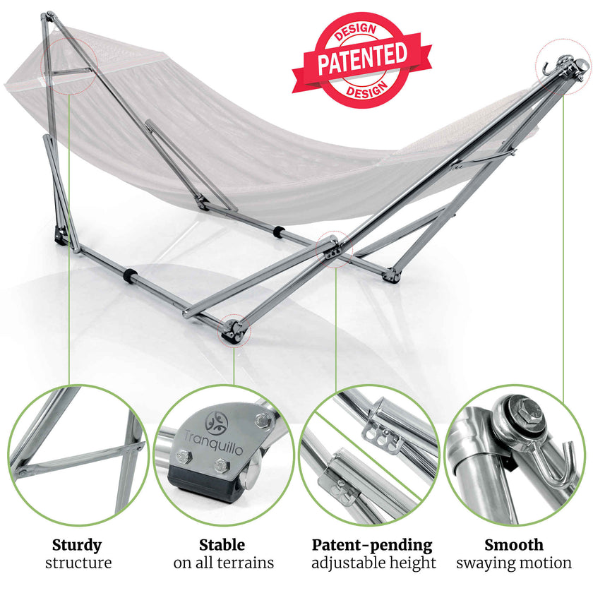 Universal Stainless Steel Hammock Stand