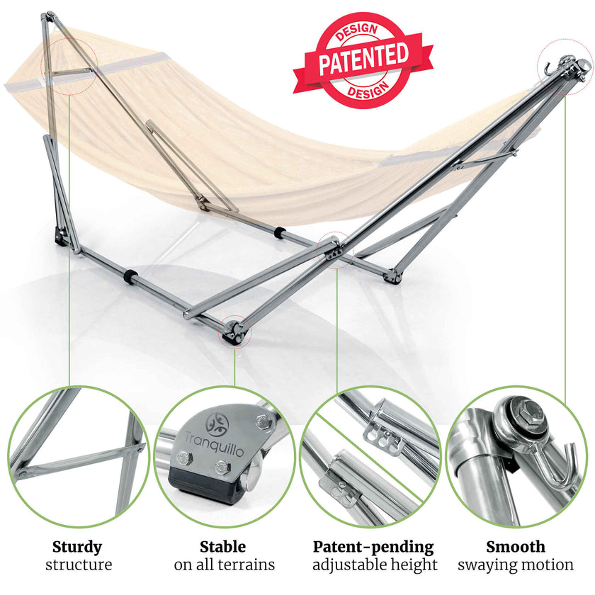Universal Stainless Steel Hammock Stand