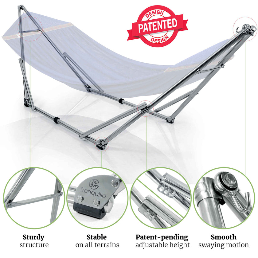 Universal Stainless Steel Hammock Stand