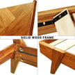 Gazelle Solid Wood Bed Frame