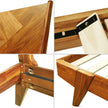 Gazelle Solid Wood Bed Frame