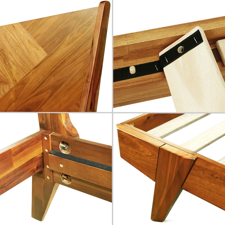 Gazelle Solid Wood Bed Frame