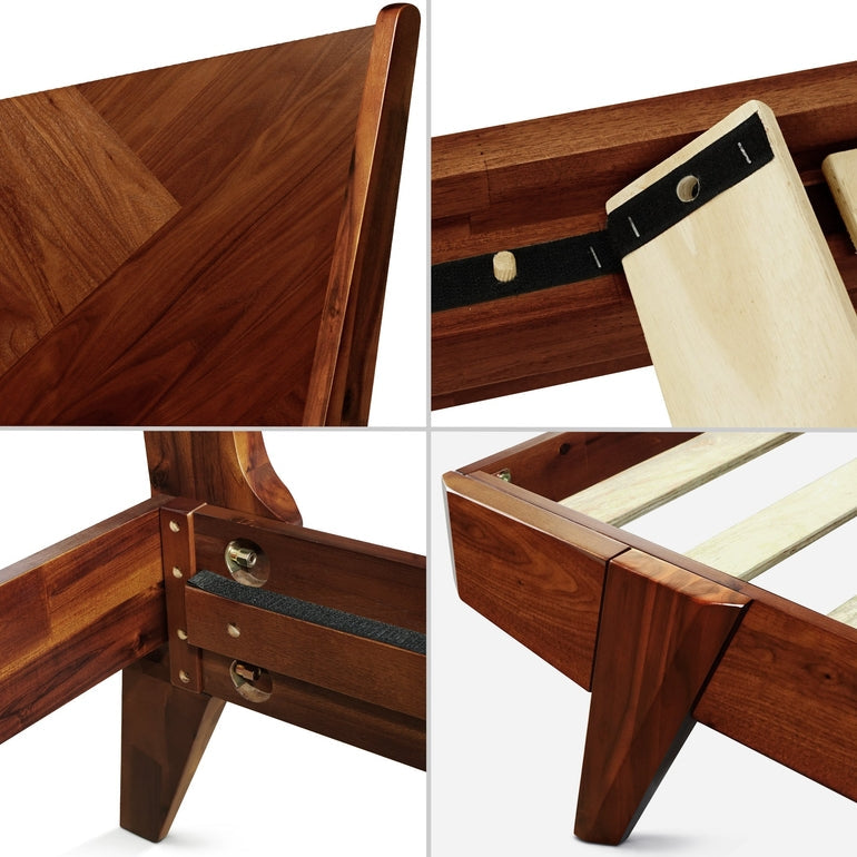 Gazelle Solid Wood Bed Frame
