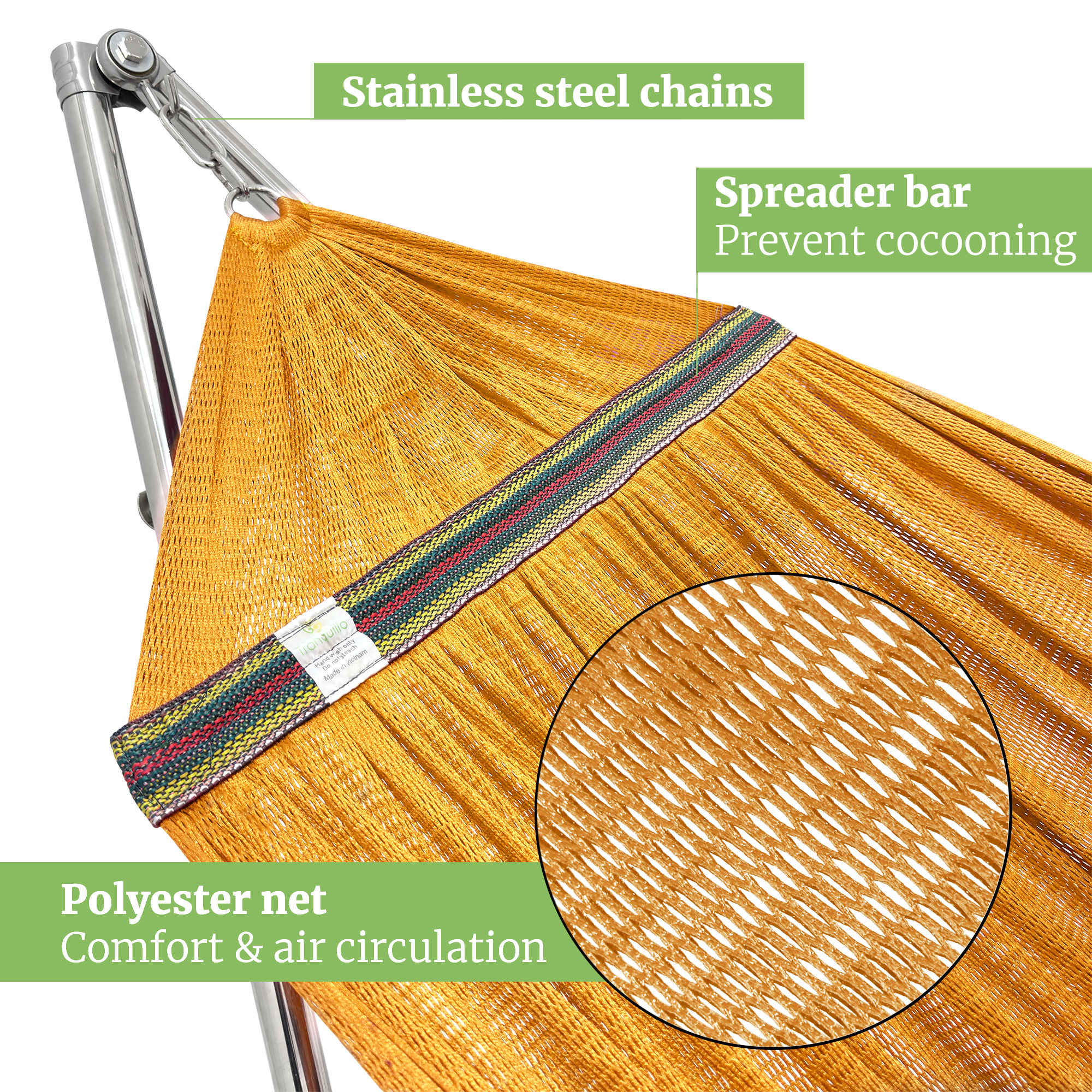 Universal Stainless Steel Hammock Stand