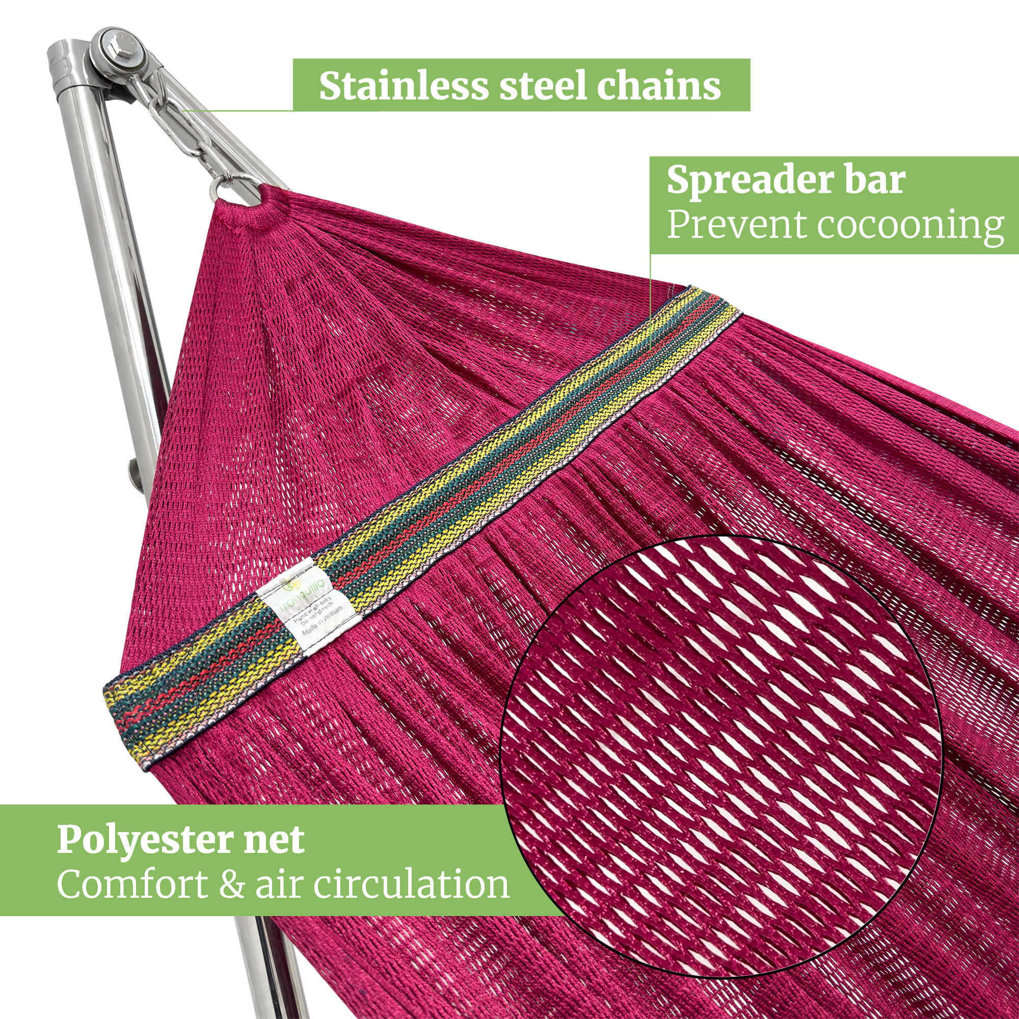 Universal Stainless Steel Hammock Stand