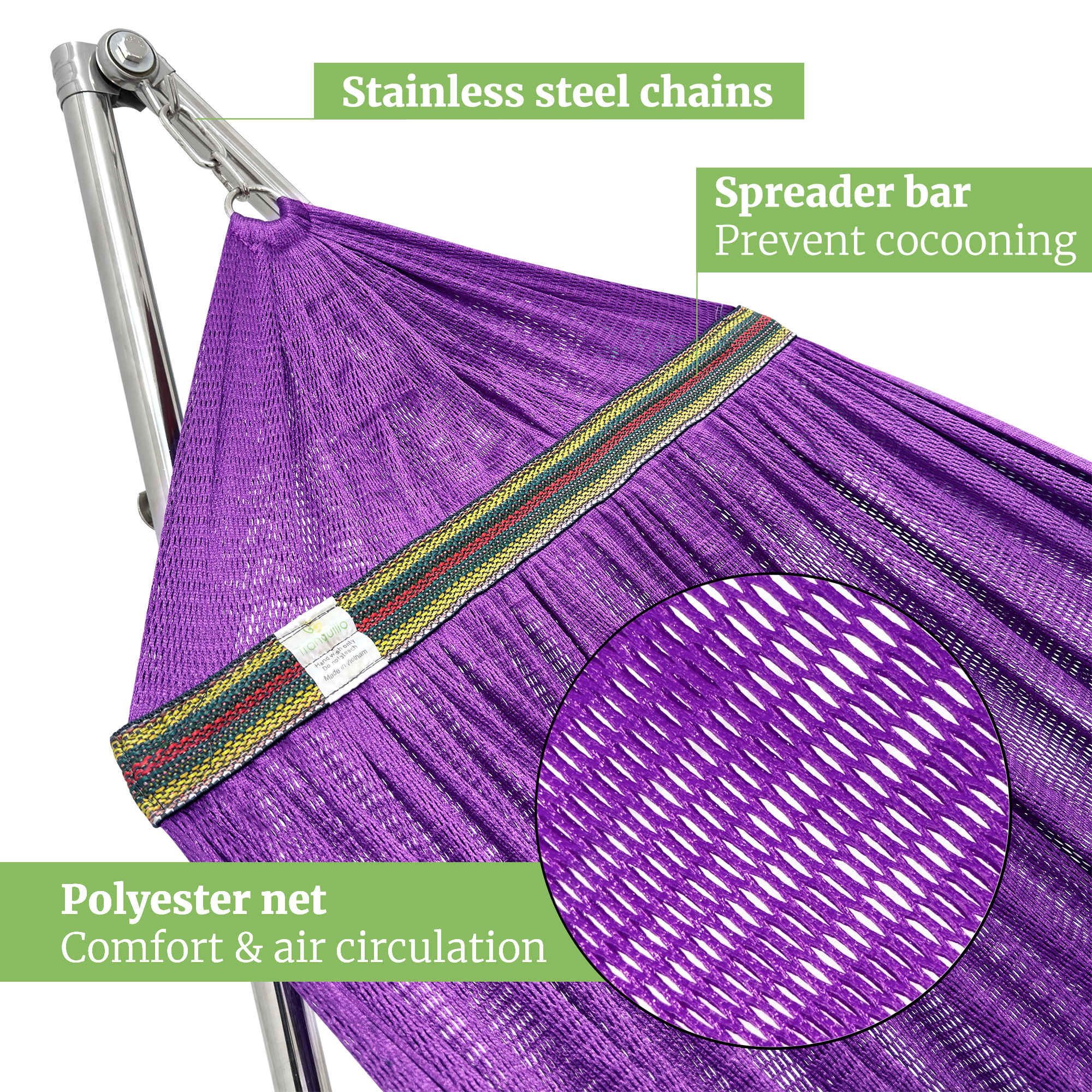 Universal Stainless Steel Hammock Stand