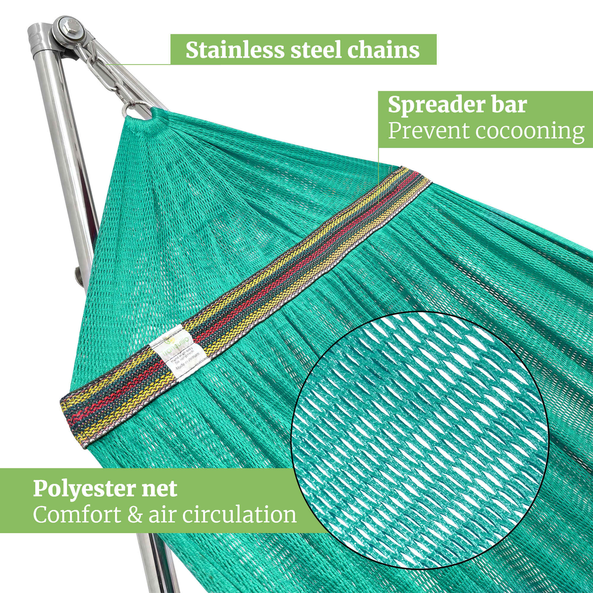 Universal Stainless Steel Hammock Stand