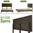Sierra Deluxe Solid Wood Bed Frame