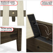 Sierra Deluxe Solid Wood Bed Frame