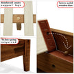 Sierra Deluxe Solid Wood Bed Frame