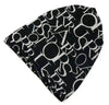 Female's Cotton Letter turban confinement fashion hat