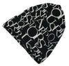 Female's Cotton Letter turban confinement fashion hat