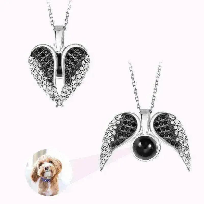 Female's Love Angel Wings Necklace