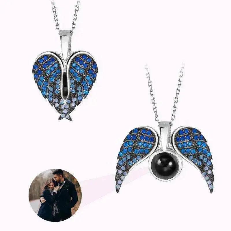 Female's Love Angel Wings Necklace