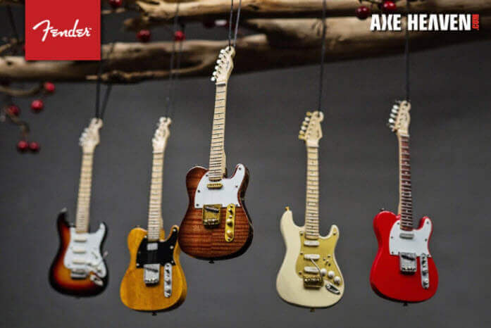 FENDER 50s Red Telecaster Mini Guitar Ornament - 6